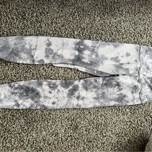 lululemon athletica Gray Tie-Dye Leggings